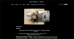 Desktop Screenshot of jimpetersart.com
